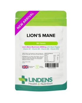 Lindens Lion's Mane, 4000mg, 180 Tablets