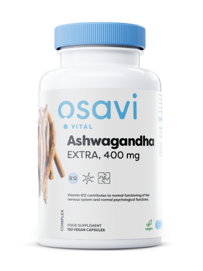 Osavi Ashwagandha EXTRAKT, 400 mg - 180 vegane Kapseln