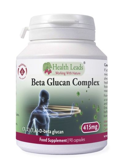 HEALTH LEADS BETA GLUCAN YESTIMUN COMPLEX BIERHEFE 415MG X 90 KAPSELN