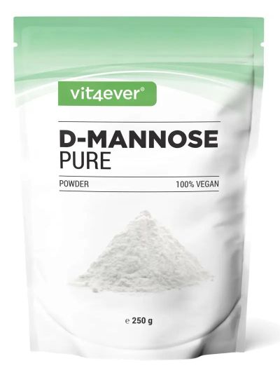 Vit4Ever D-Mannose Pulver 250 g 100 Tagesportionen mit 2 g