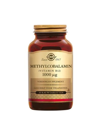 Solgar Sublingual Methylcobalamin (Vitamin B12), 1000mcg, 30 Nuggets