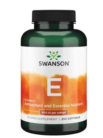 SWANSON VITAMIN E NATÜRLICHES 400 IU 250 SOFTGELS