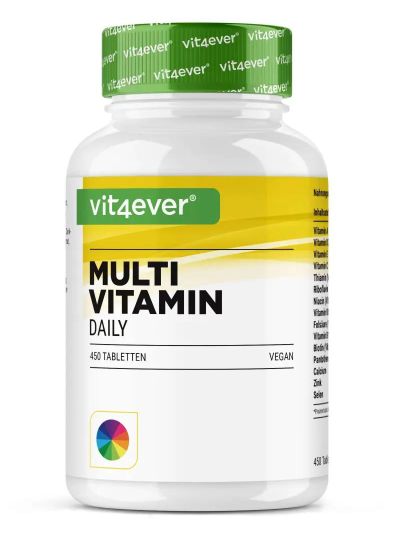 Vit4ever Multivitamin Daily, 450 Tabletten