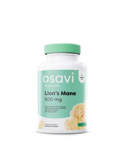 Osavi Lion’s Mane 600 mg - 60 vegan capsules