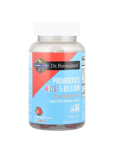Garden of Life, Kids, Probiotics, Strawberry, 60 Gummies