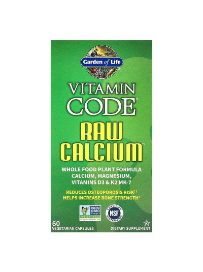 Garden of Life, Vitamin Code®, RAW Calcium™, 60 Vegetarian Capsules