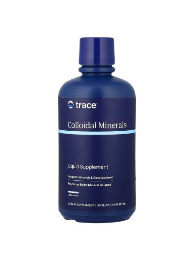 Trace Minerals, Colloidal Minerals, Unflavoured, 30 fl oz (887 ml)