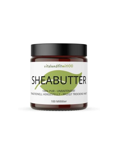 Vitalundfitmit100 Bio Sheabutter 100 ml