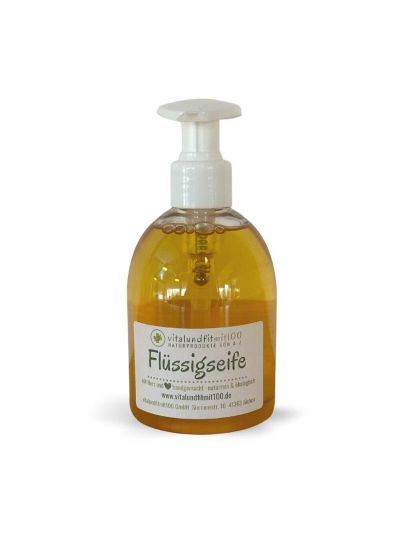 Vitalundfitmit100 Natürliche Flüssigseife 250 ml
