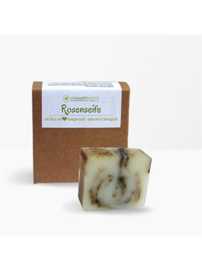 Vitalundfitmit100 Rosenseife 100 g