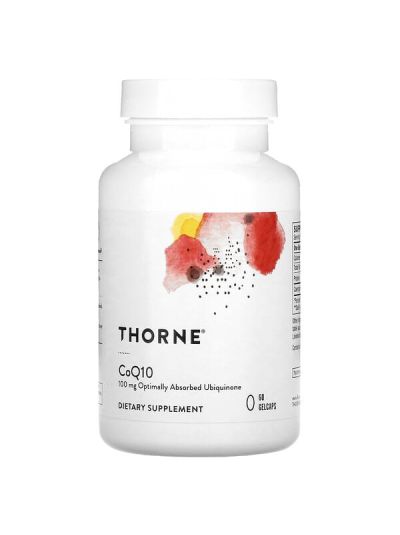Thorne Research, CoQ10, 100 mg, 60 Gelcaps