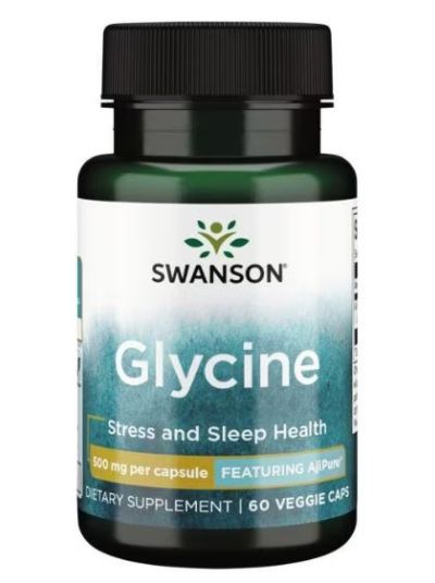Swanson Ultra Glycin Mit AjiPure 500 mg 60 Kapseln