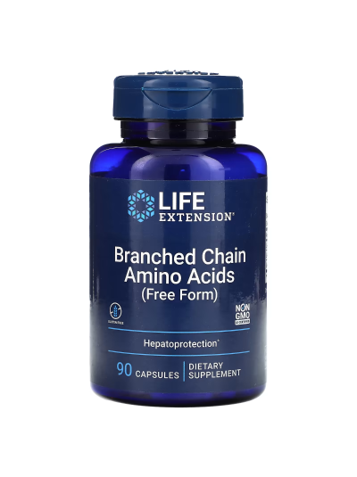 Life Extension, Branched Chain Amino Acids (BCAA), 90 Kapseln