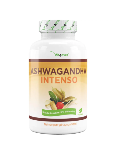 Vit4ever Ashwagandha Extrakt Intenso 1500 mg 180 Kapseln
