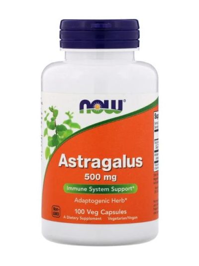 NOW FOODS ASTRAGALUS 500 MG 100 VEGETABILISCHE KAPSELN