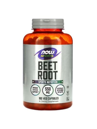 Now Foods Sport Rote Beete, 550 mg, 180 pflanzliche Kapseln