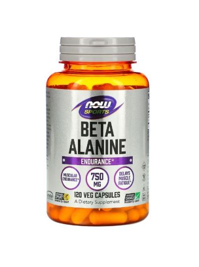 Now Foods Sport, Beta-Alanin, Endurance, 750 mg, 120 Kapseln