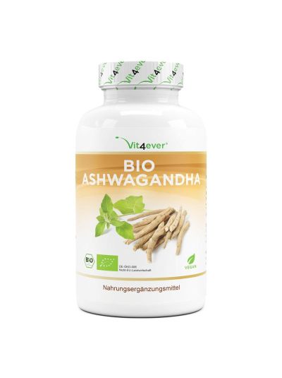 Vit4ever Bio Ashwagandha 650 mg - 365 Kapseln