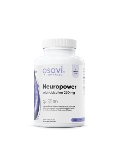 Osavi Neuropower mit Citicolin 250 mg – 90 vegane Kapseln