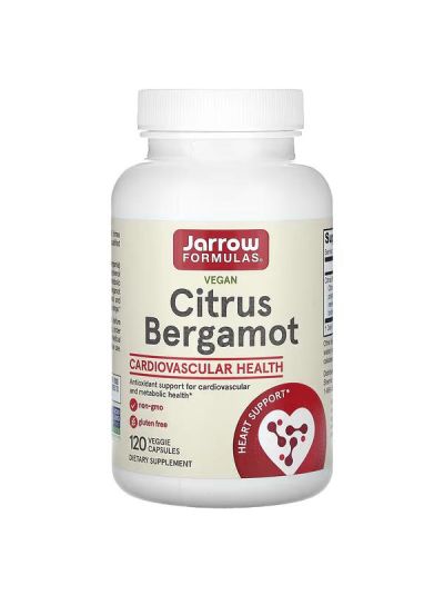 Jarrow Formulas Citrus Bergamot, 120 Veggie Caps
