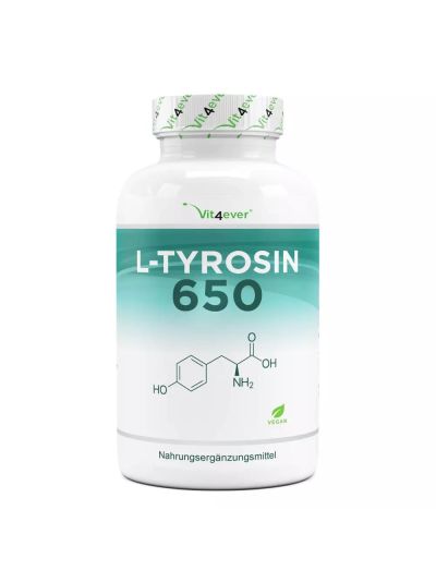 Vit4ever L-Tyrosin - 365 Kapseln