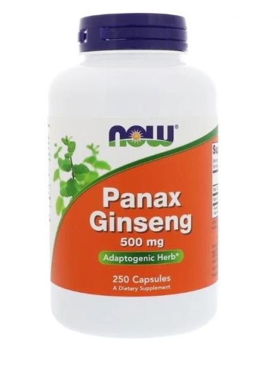 Now Foods Panax Ginseng 500 mg 250 Kapseln
