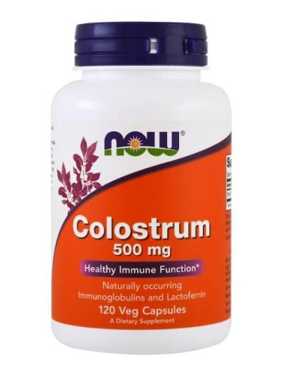 NOW FOODS COLOSTRUM (KOLOSTRUM) 500 MG 120 VEGGIE KAPSELN