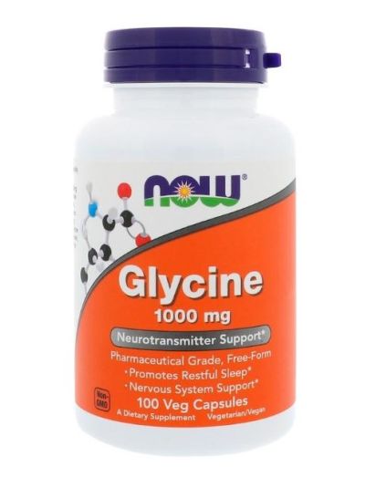 NOW FOODS GLYCIN 1000 MG 100 VEGE KAPSELN