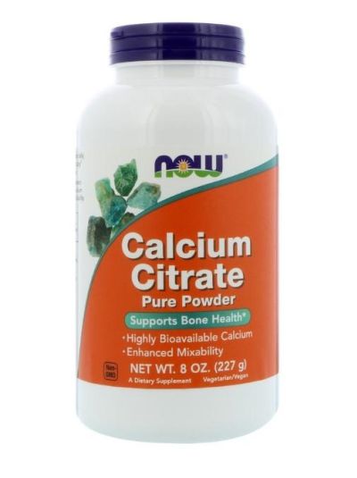 Now Foods Calciumcitrat Reines Pulver 227 g