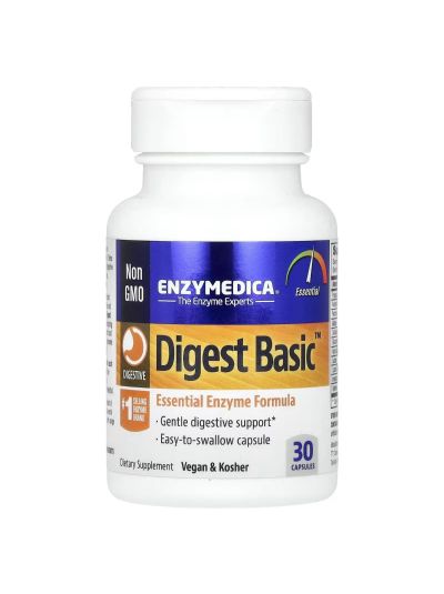 Enzymedica, Digest Basic, 30 Capsules