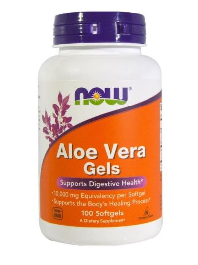 Now Foods Aloe Vera Geltabletten 100 Softgels