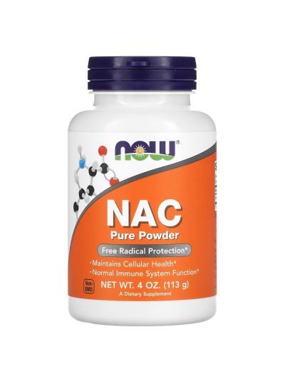 NOW Foods, NAC Pure Powder, 113 g