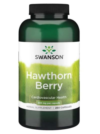 Swanson Premium Weißdornbeere 565 mg 250 Kapseln