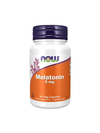 NOW Foods, Melatonin, 5 mg, 60 Veg Capsules