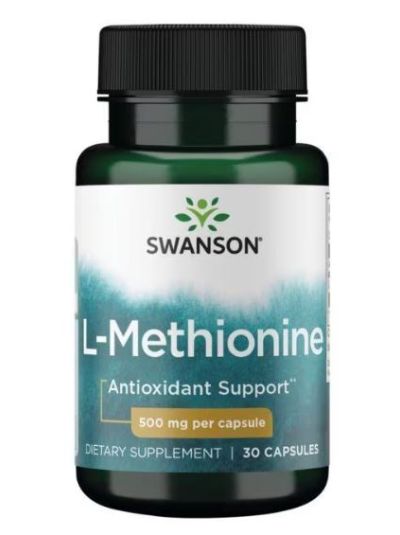 Swanson Premium - L-Methionin 500mg - 30 caps