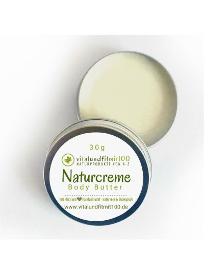 Vitalundfitmit100 Naturcreme Body Butter 30 g 