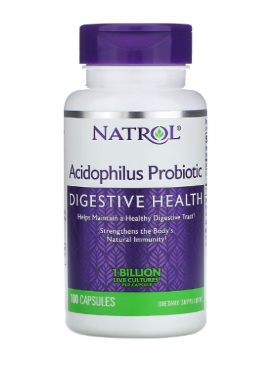 Natrol Acidophilus Probiotic 1 Milliarde 100 Kapseln