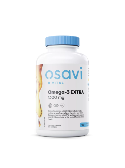 Osavi Omega-3 Extra Molecularly Distilled - 1300mg (Lemon) - 180 softgels