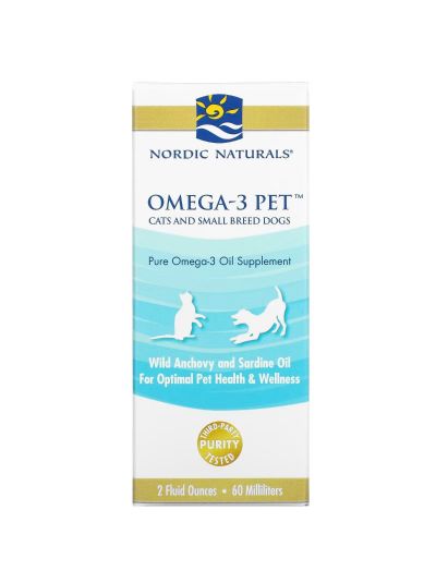 Nordic Naturals, Omega-3 Pet, Cats and Small Breed Dogs