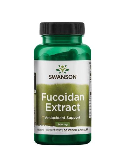 Swanson Fucoidan-Extrakt 500 mg 60 vegetarische Kapseln