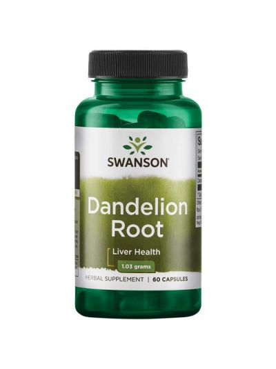 SWANSON VOLLSPEKTRUM LÖWENZAHNWURZEL (DANDELION) 515 MG 60 KAPSELN