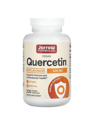 Jarrow Formulas Quercetin, 500 mg, 200 Veggie Caps