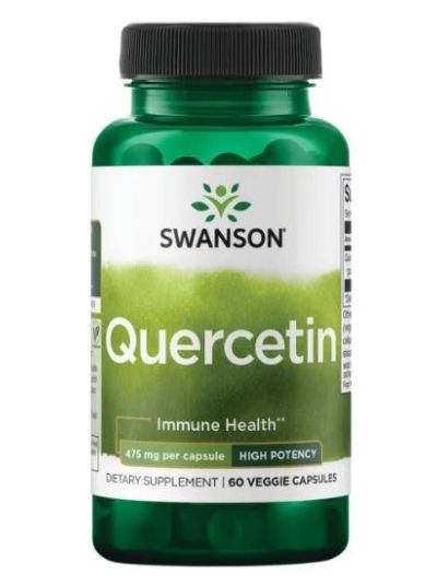 Swanson Premium - Quercetin - Hohe Potenz 60 Vegetarische Kapseln