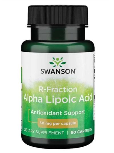 SWANSON R-FRACTION ALPHA LIPONSÄURE 50MG - 60 KAPSELN