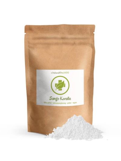 Vitalundfitmit100 Sango Koralle Pulver 100g
