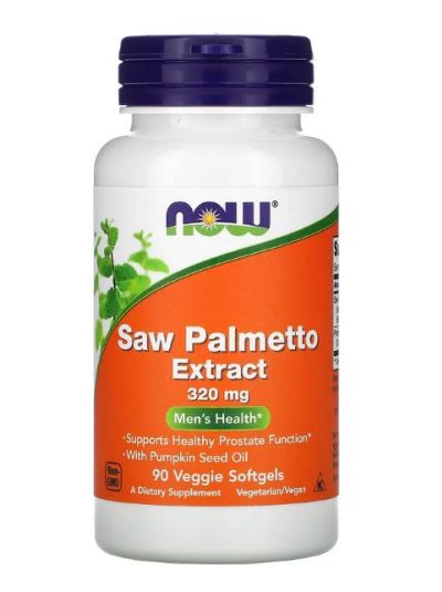 NOW Foods Saw Palmetto Extrakt 320 mg, 90 Kapseln