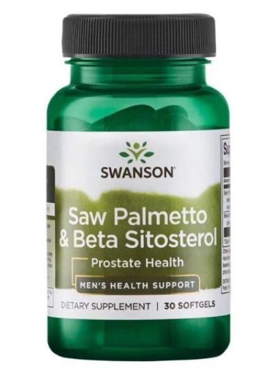 Swanson Ultra Saw Palmetto & Beta-Sitosterol 30 Weichkapseln