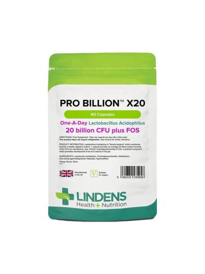 Lindens Pro Billion X20 60 Capsules