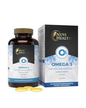 Nuvi Omega 3 mit 80% Fettsäuren 240 softgels