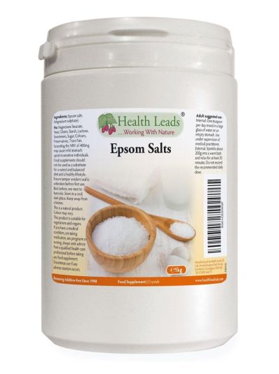 HEALTH LEADS EPSOM SALZE (BITTERSALZ) (LEBENSMITTELQUALITÄT) 1000G